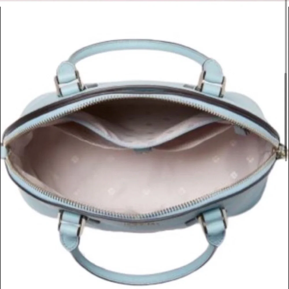 Kate Spade Sylvia Medium Dome Satchel Blue under